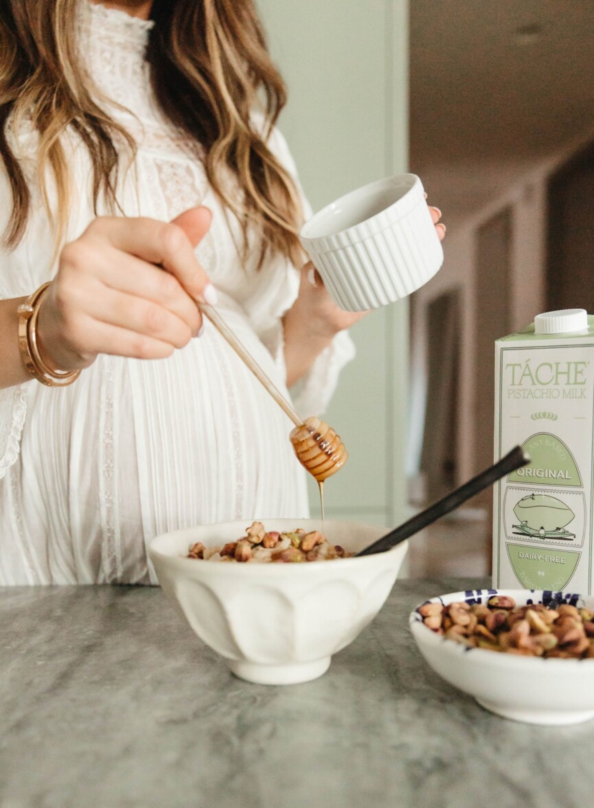 Roxana Saidi Tache Pistachio Milk - Wake Up Call Camille Styles