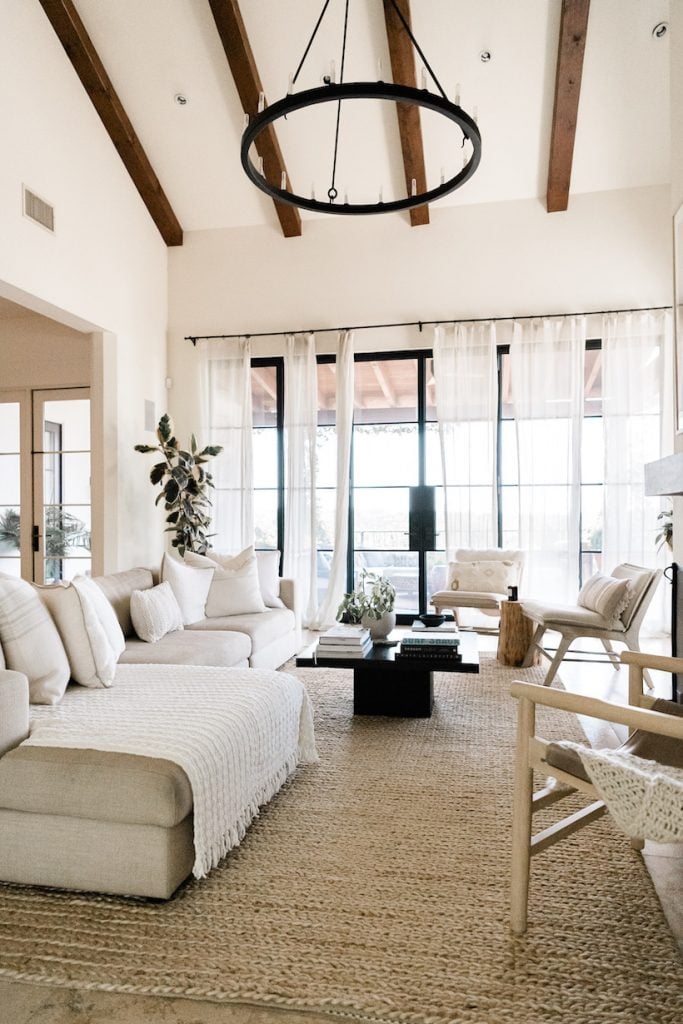 Camille Styles living room_organization tips