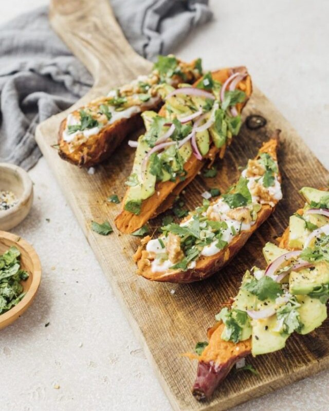 whole roasted sweet potatoes recipe