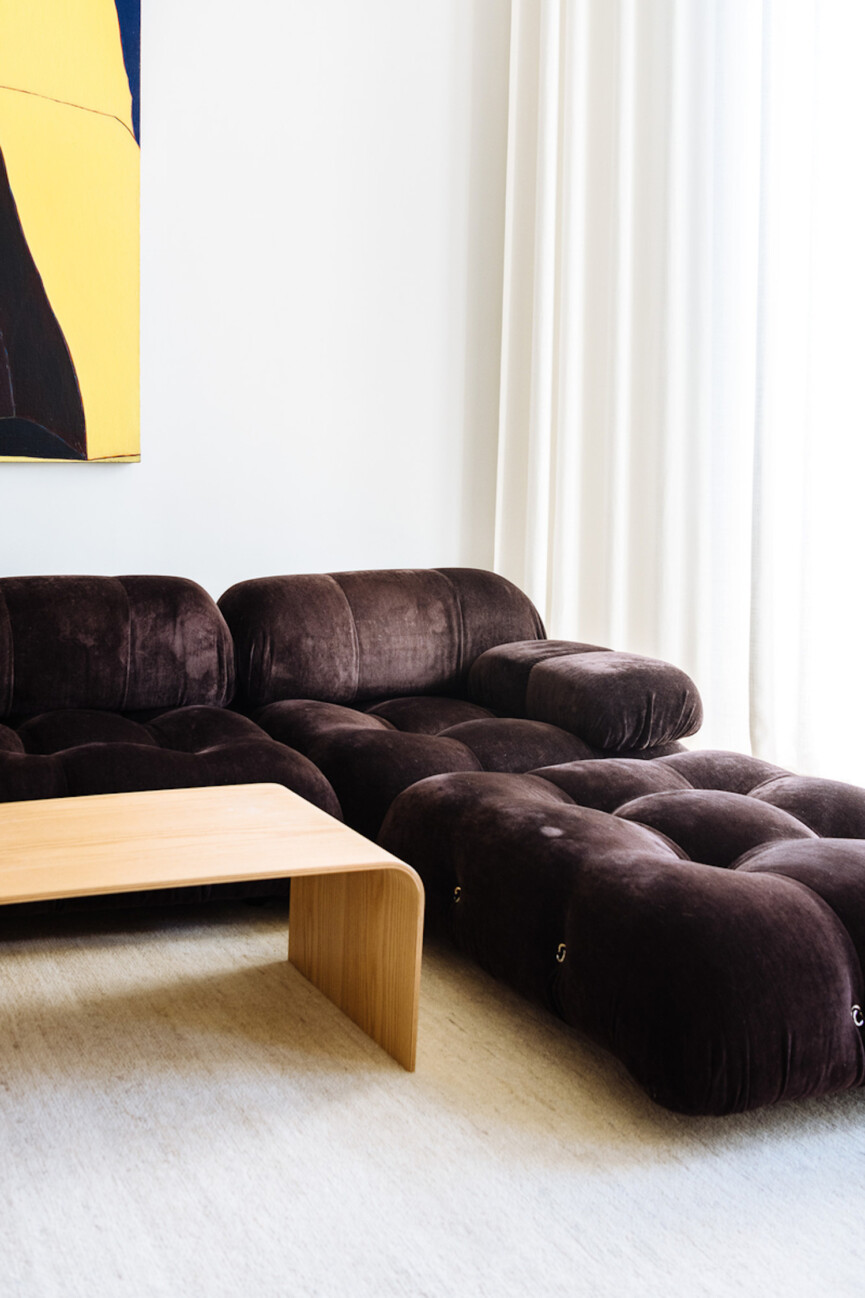 Modern coffee table.