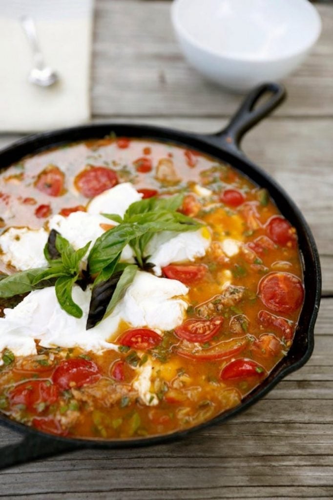 Rustic Skillet Tomato Soup