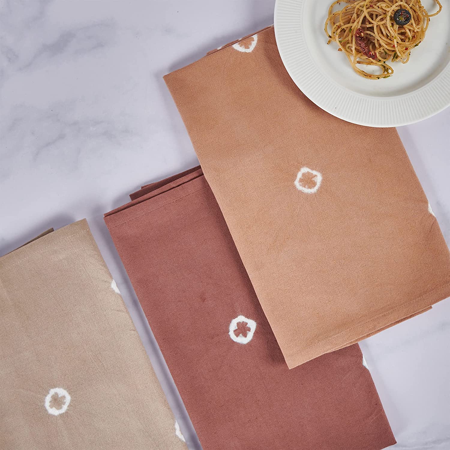 Modern Shibori Dish Towels