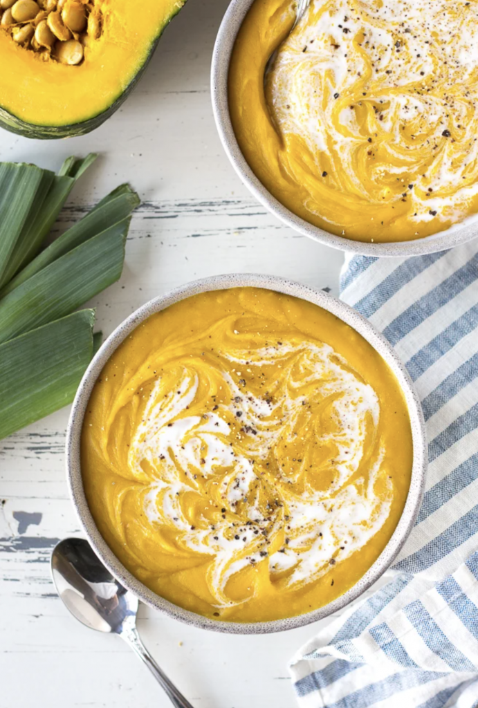 Kabocha squash soup_how to cook squash