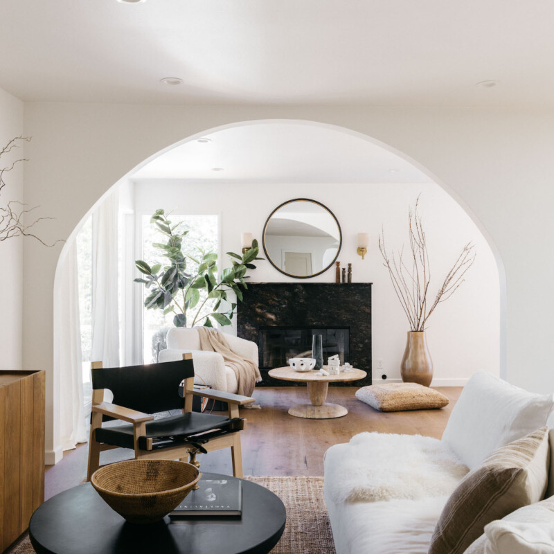 living room with accent chairs
