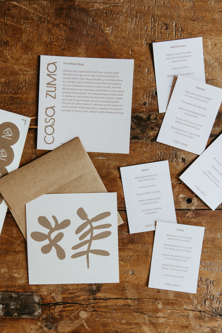 Casa Zuma branding logo design colors fonts