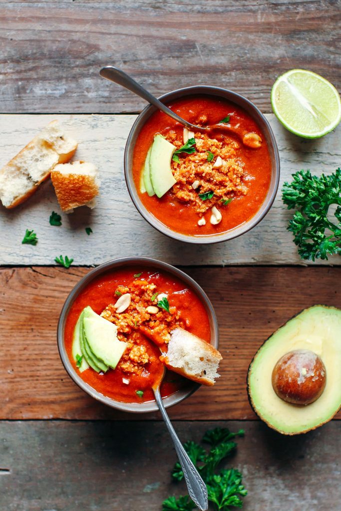 Cauliflower Rice Peanut Chili_vegan cauliflower rice recipes