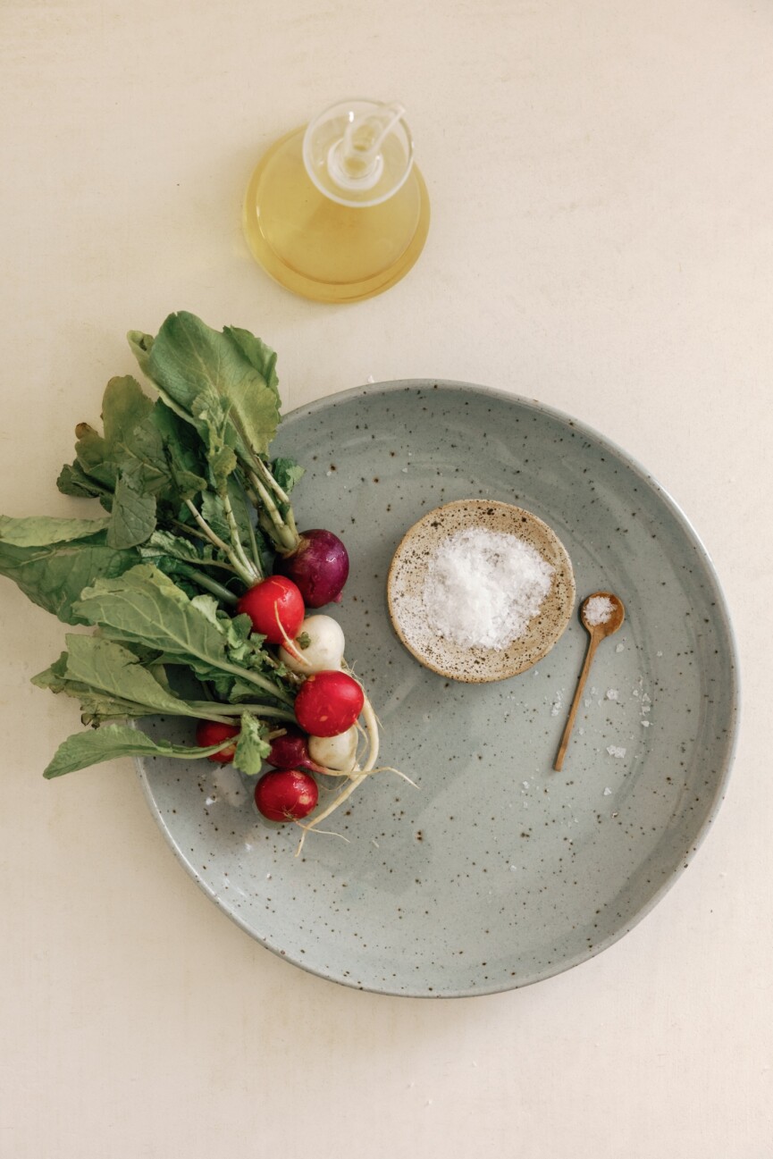 food combining vs eating order - radish