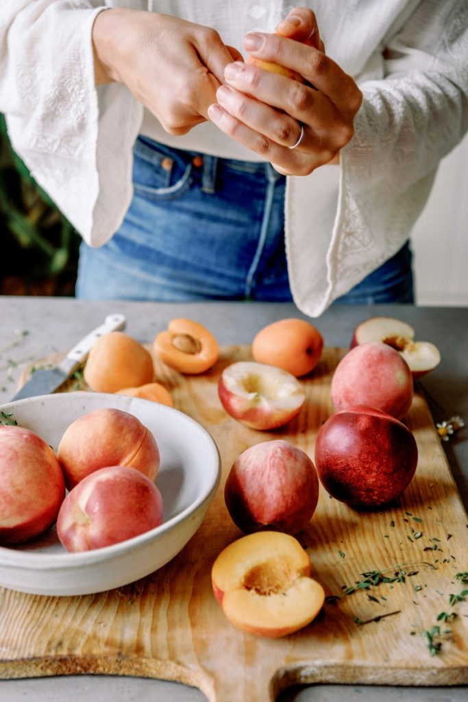 Peaches_fruits high in iron