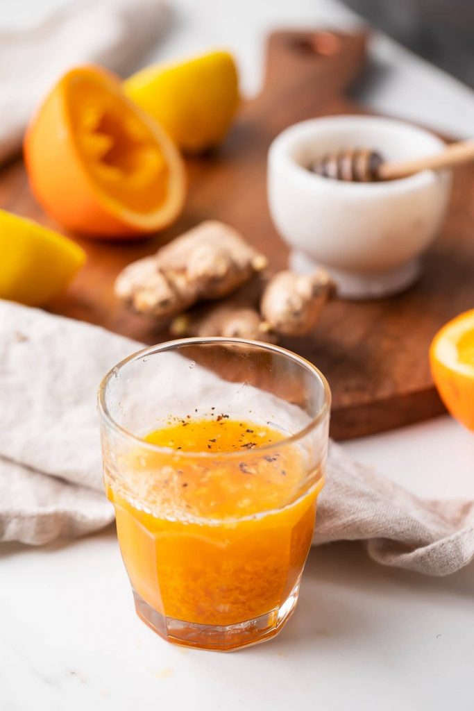 Turmeric shot_drinks that boost immune system