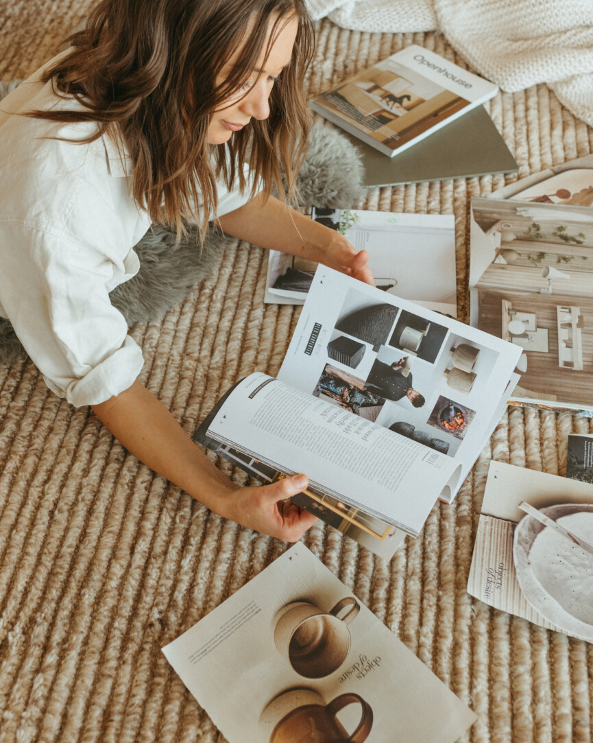 reading, inspiration, magazine
