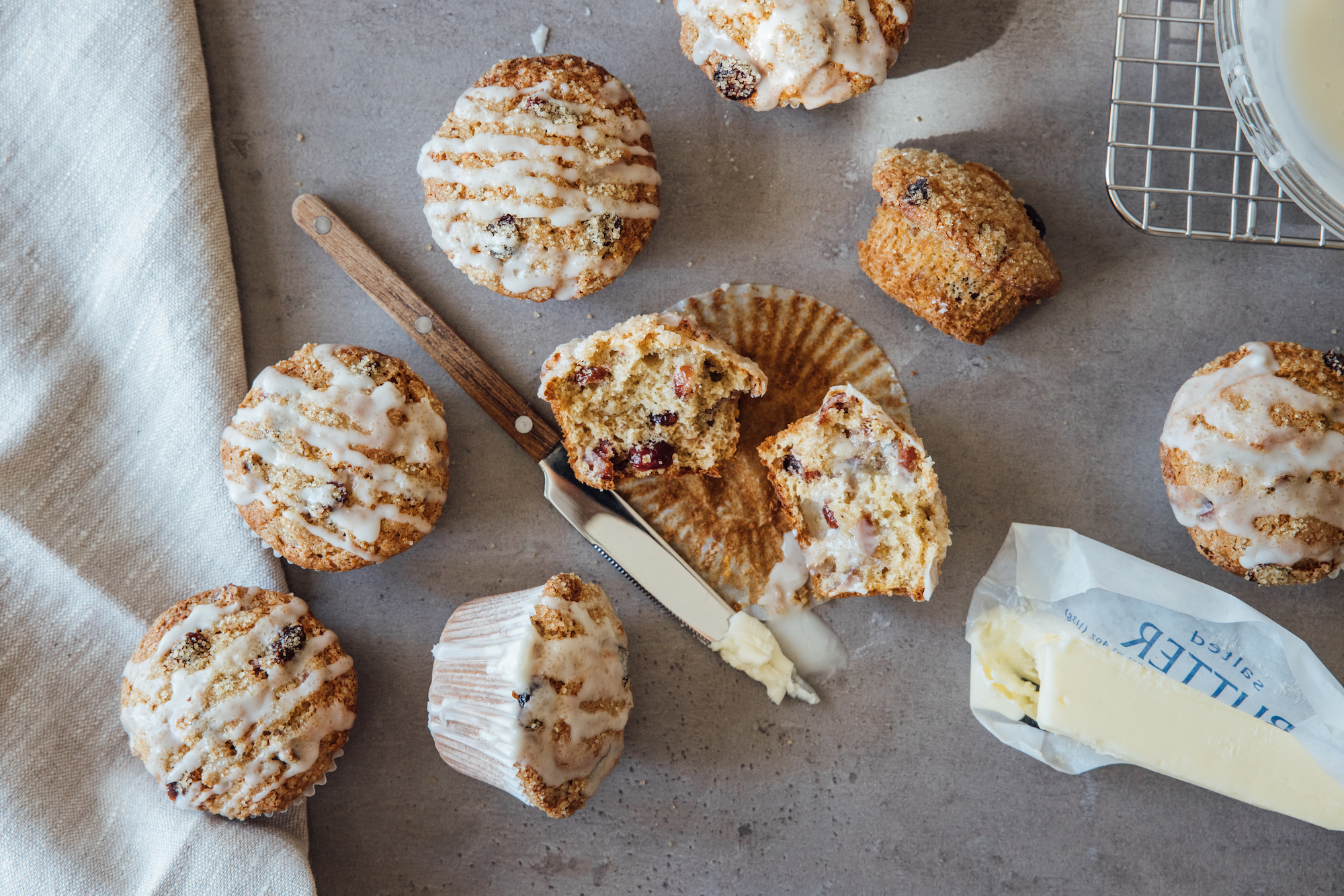 cranberry orange muffins_homemade food gifts 