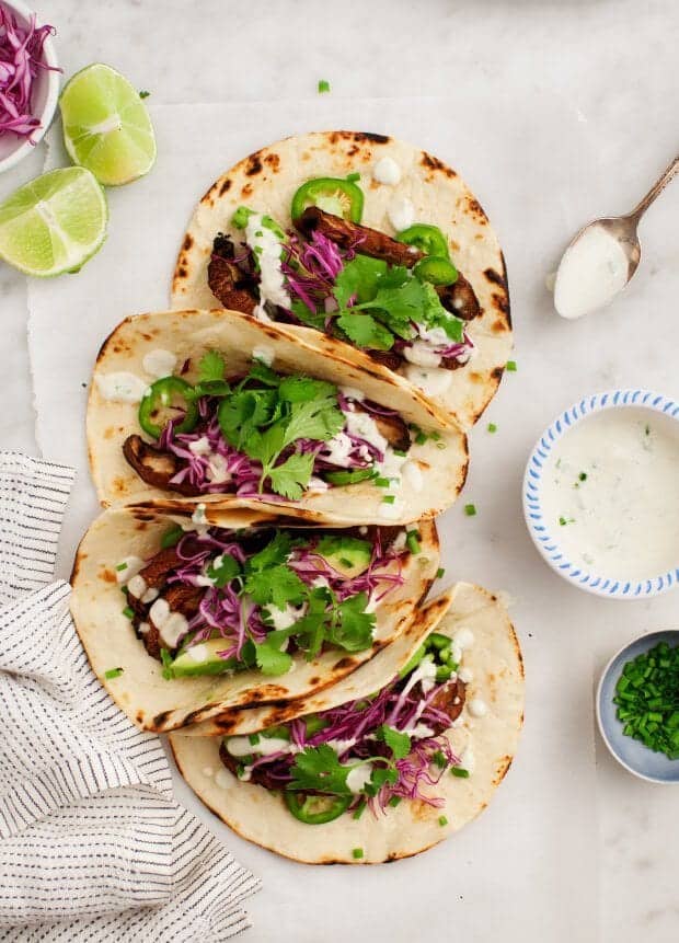 Portobello Mushroom Tacos_vegetarian taco recipes