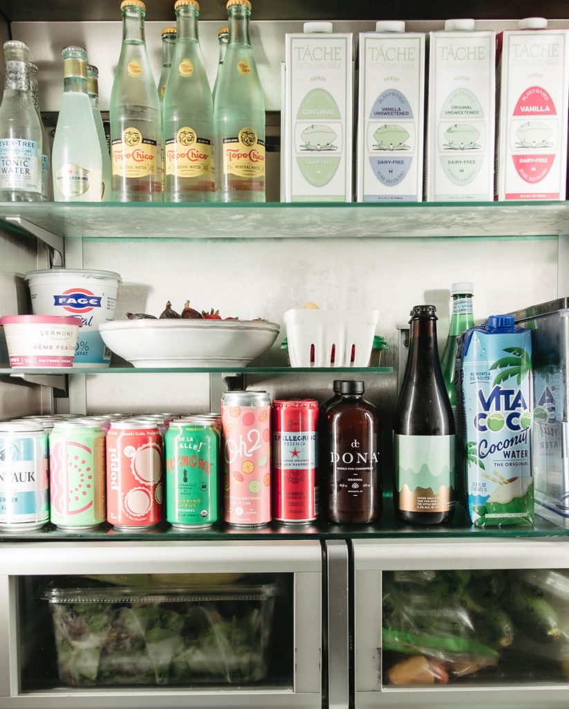 Roxana Saidi fridge_gut health and skin