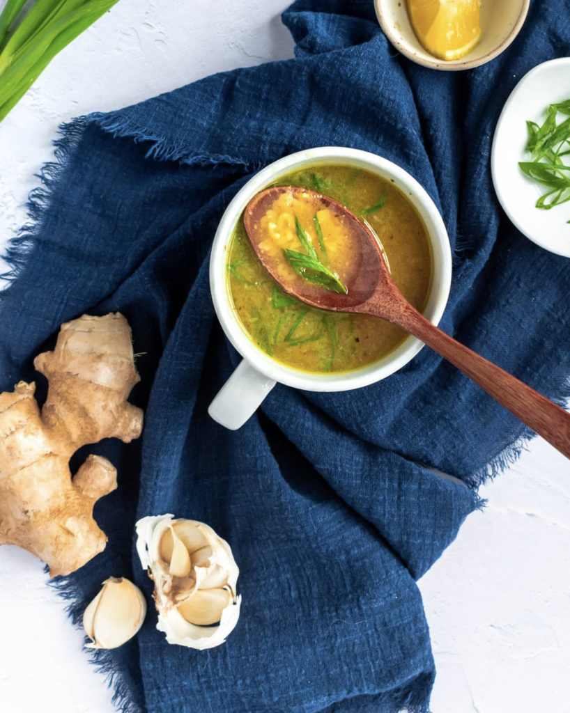 Soothing broth_drinks for sore throat