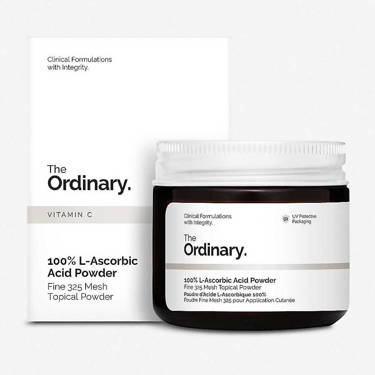 vitamin C serum jar