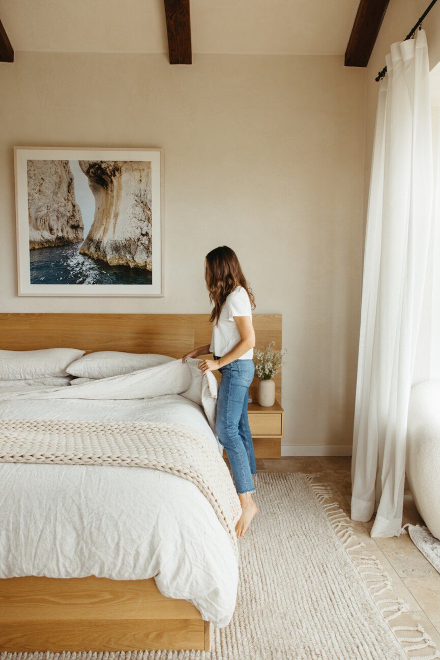 camille styles in bedroom_living alone for the first time