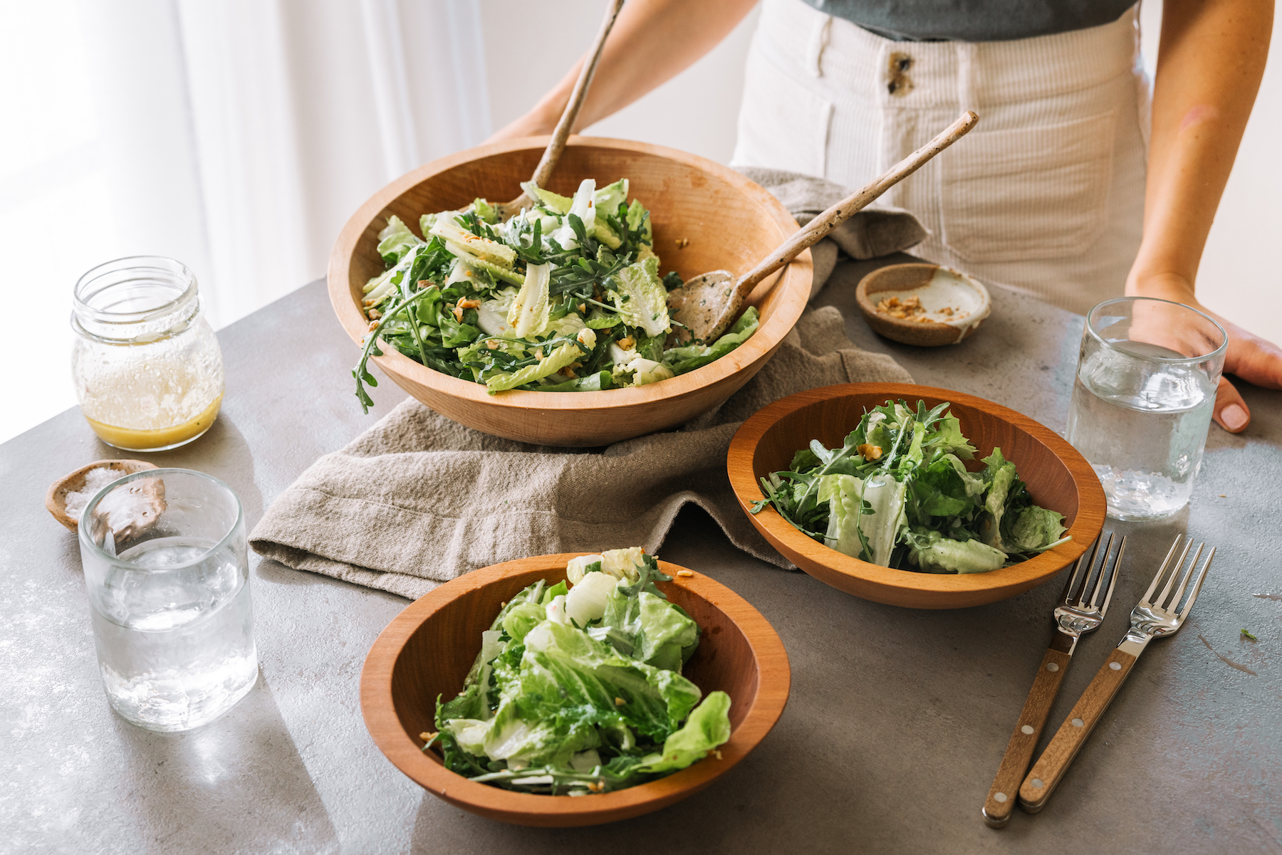 simple green salad