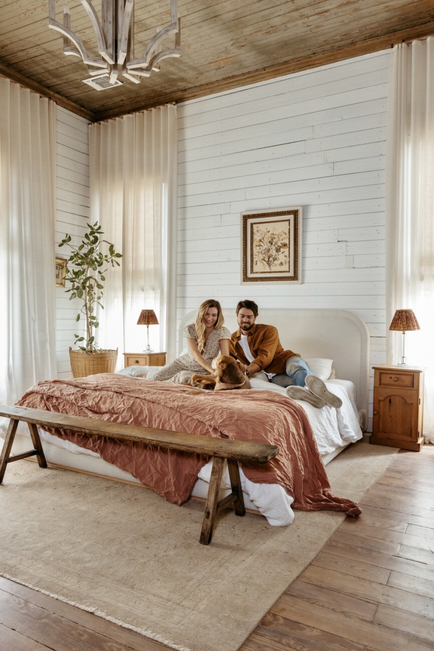 love languages explained couple in bed