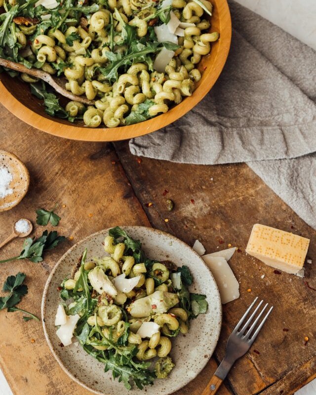 Spring pasta salad_magnesium for migraines