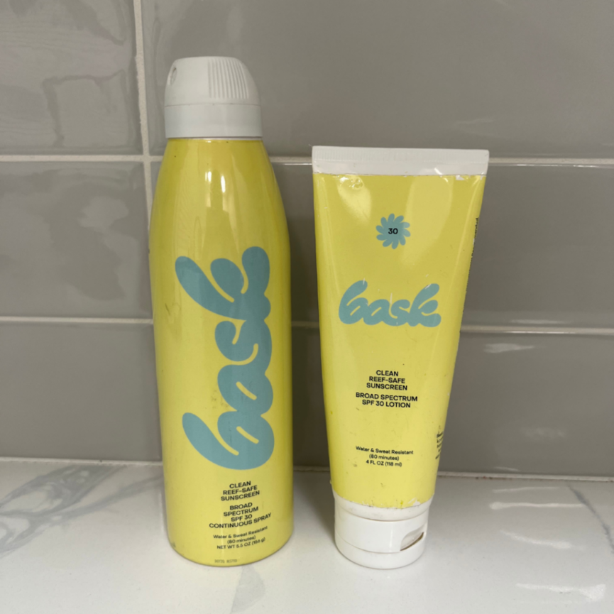 Bask sunscreen for body