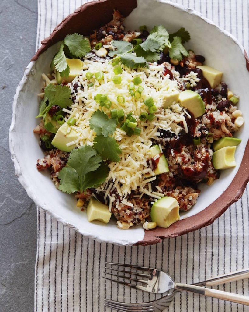 BBQ Chicken Quinoa Salad, rotisserie chicken recipes
