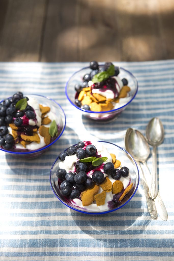 Blueberry, Ginger & Coconut Cream Parfait