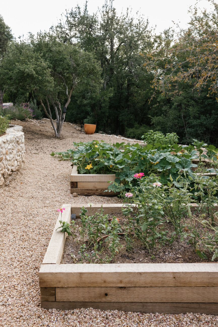camille styles backyard - how to build raised garden beds - vegetable garden - flowers