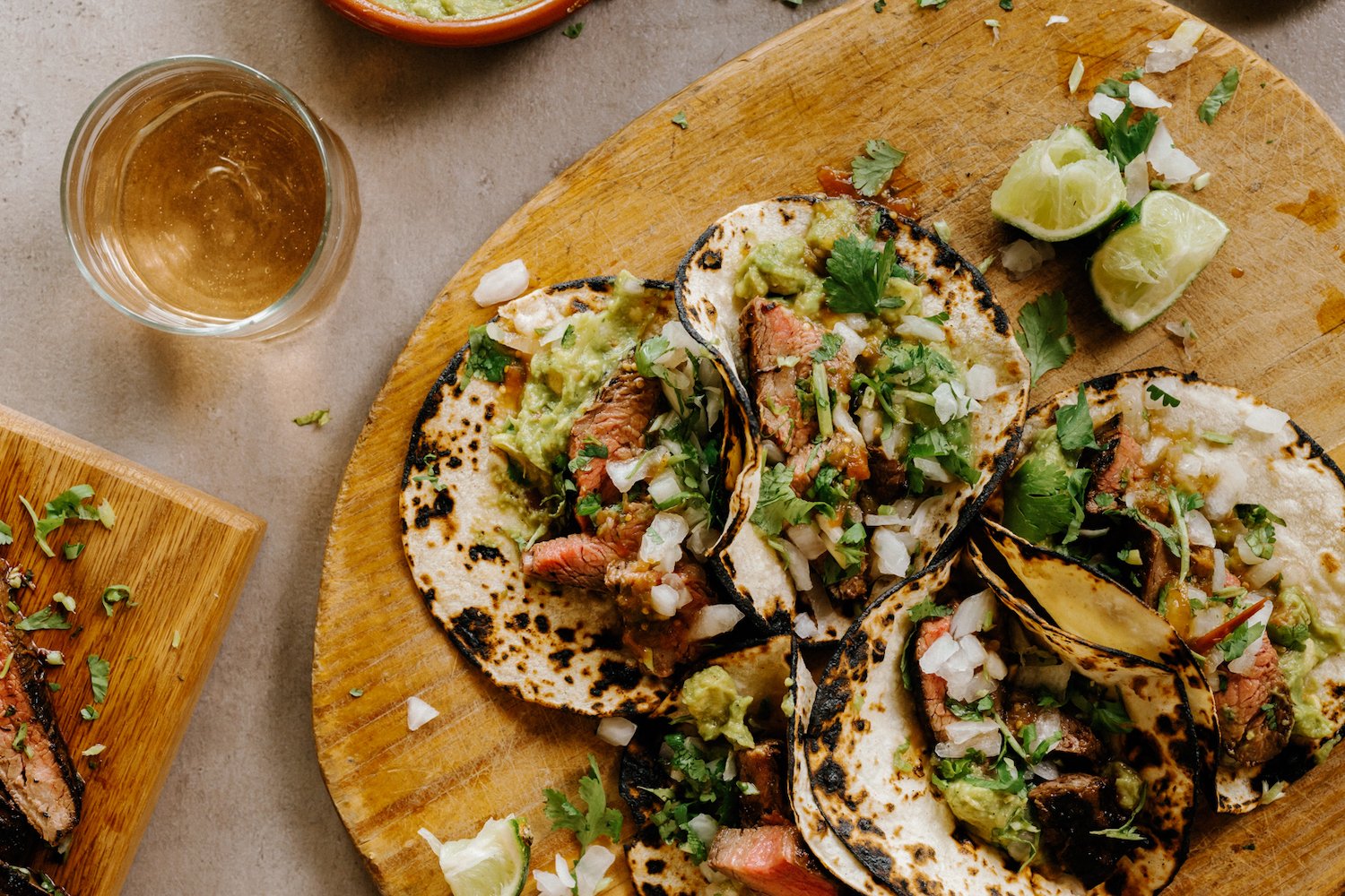 carne asada tacos