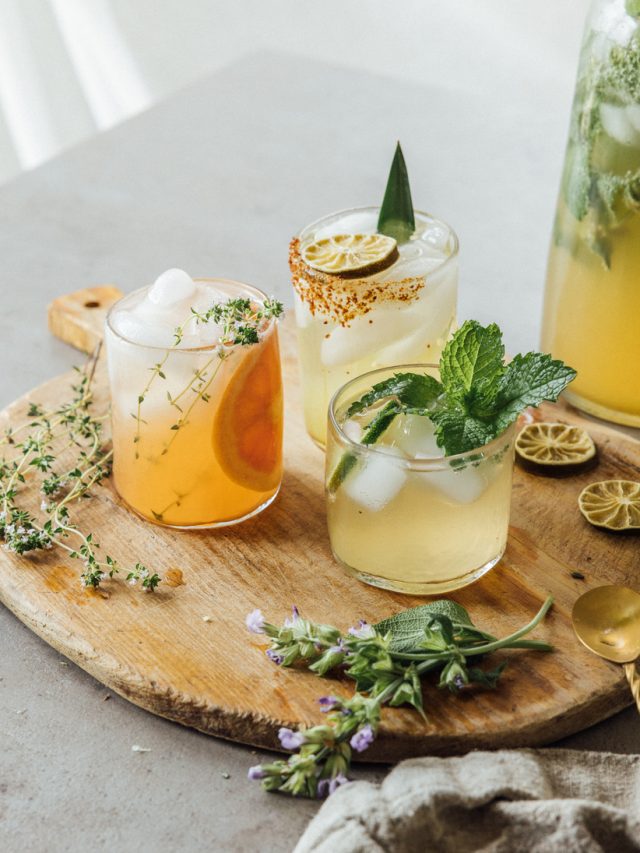 Kombucha Cocktails: 3 Ways