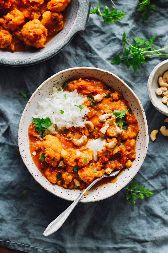 instant pot cauliflower tikka masala