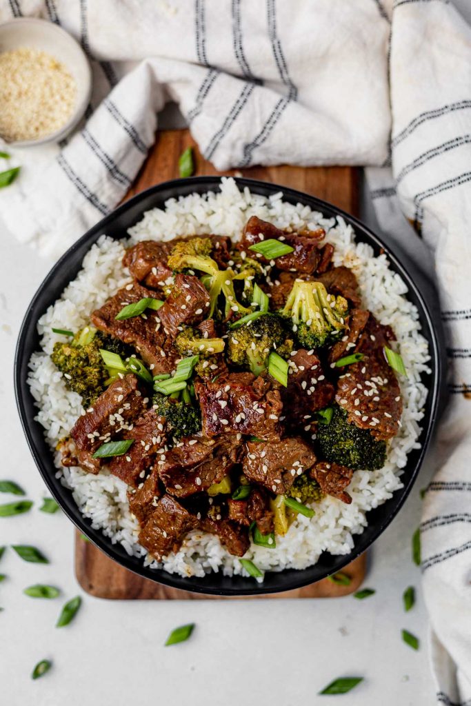 instant pot Mongolian beef_healthy instant pot recipes