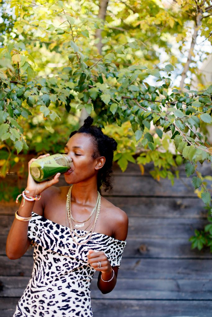 Megan O'Neill green juice