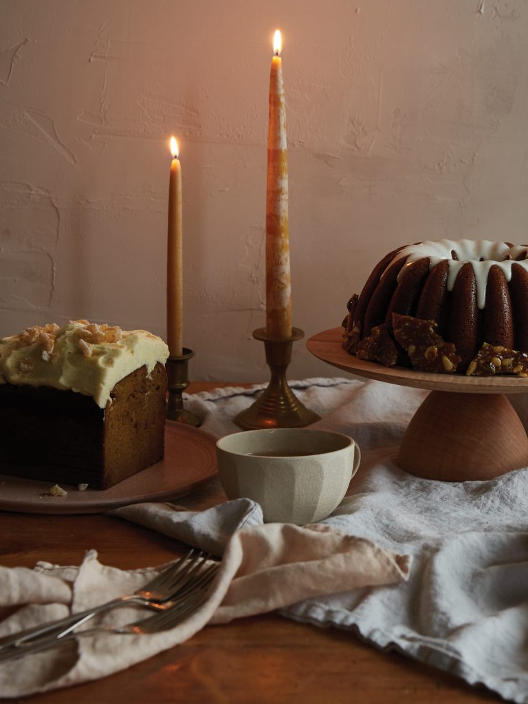 Spiced Sweet Potato Cake with Cream Cheese Frosting