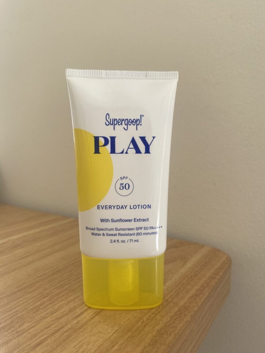 Supergoop body sunscreen