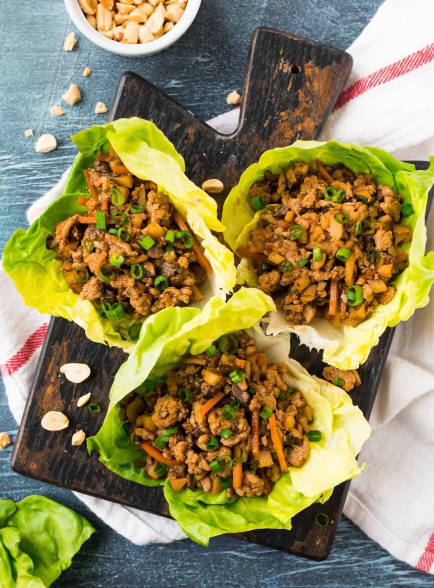 Asian lettuce wraps in crockpot