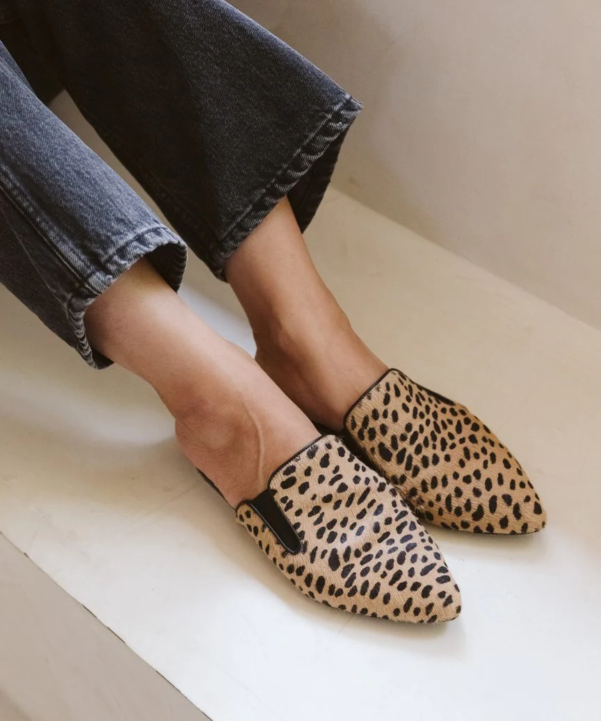 Jenni Kayne Pony Hair Mules