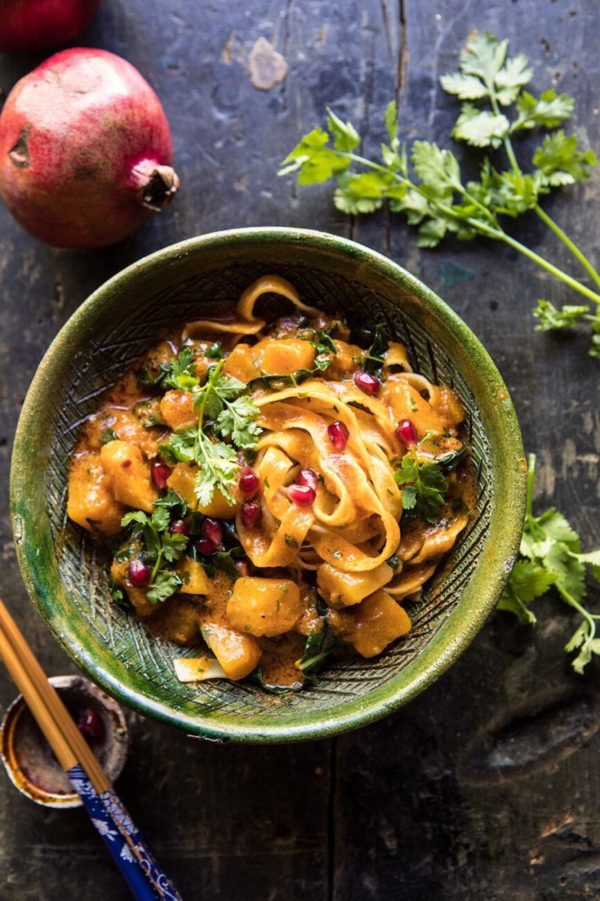 Slow Cooker Saucy Thai Butternut Squash