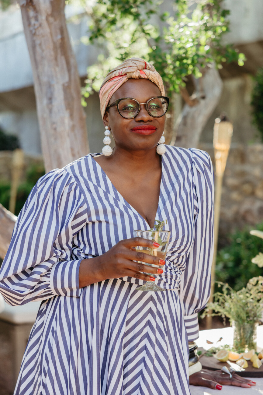 Apero party for Ajiri Aki Book, Joie, bipoc author