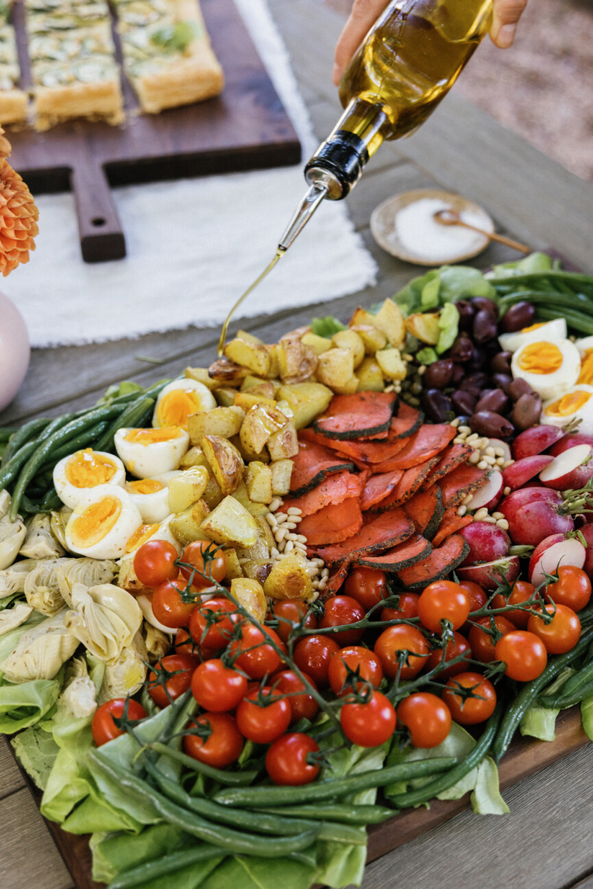 Smoked Salmon Nicoise Salad, Apero Menu