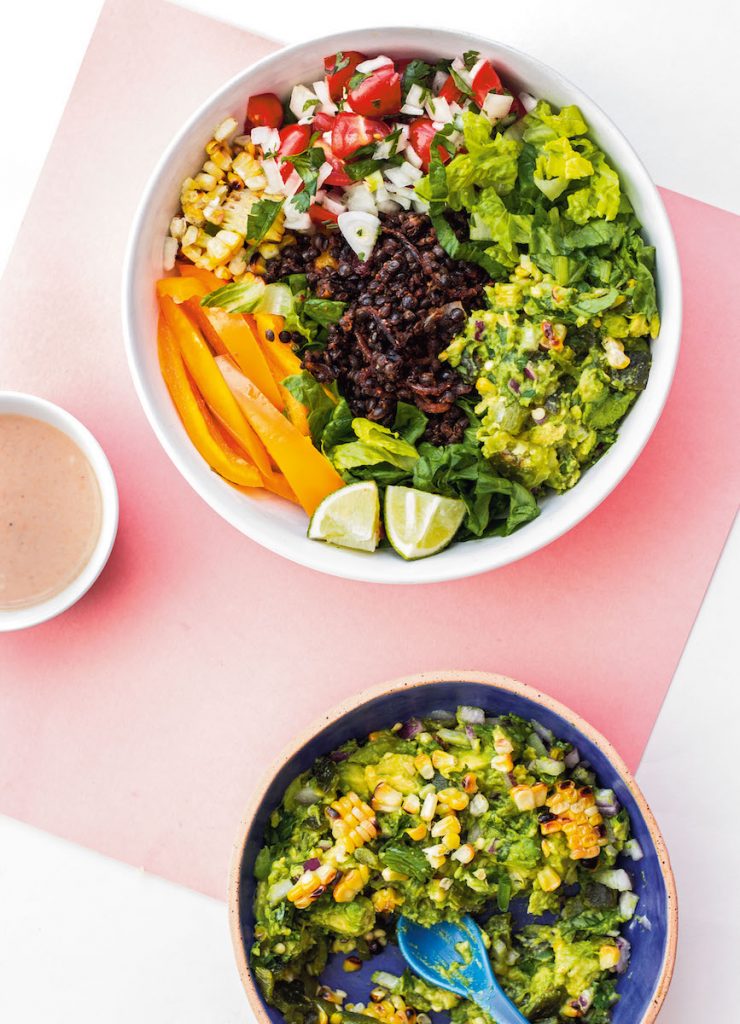 Chipotle Lentil Taco Salad