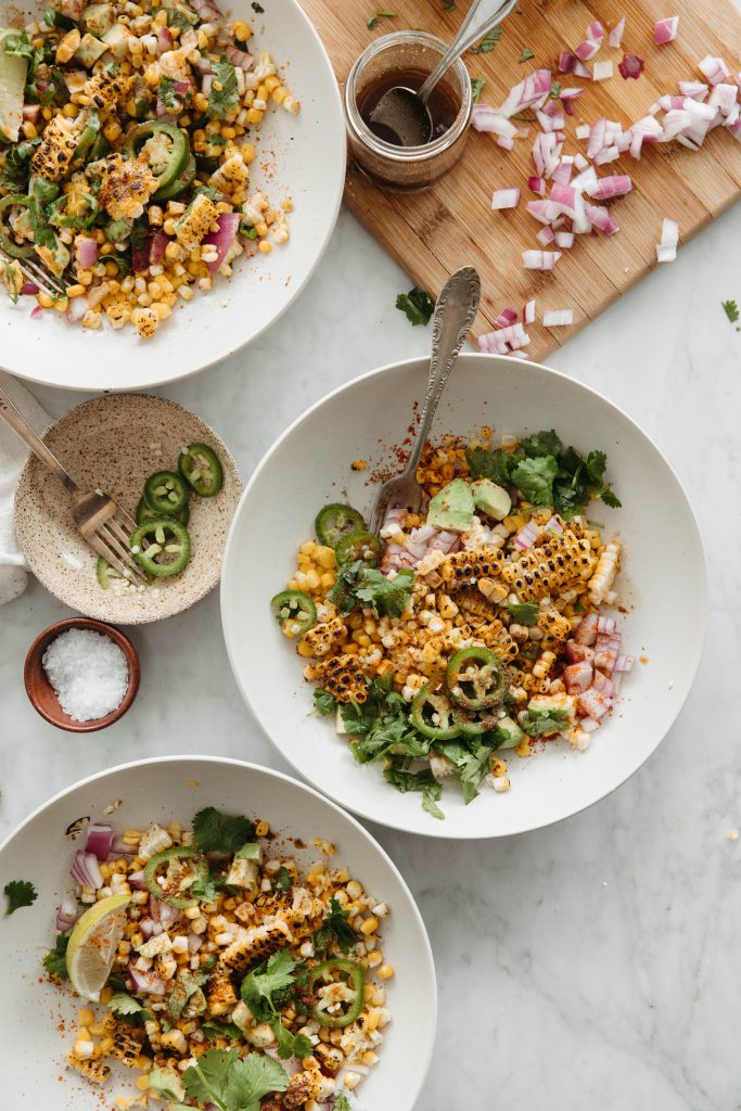 Masala Corn Salad (Bhutta)