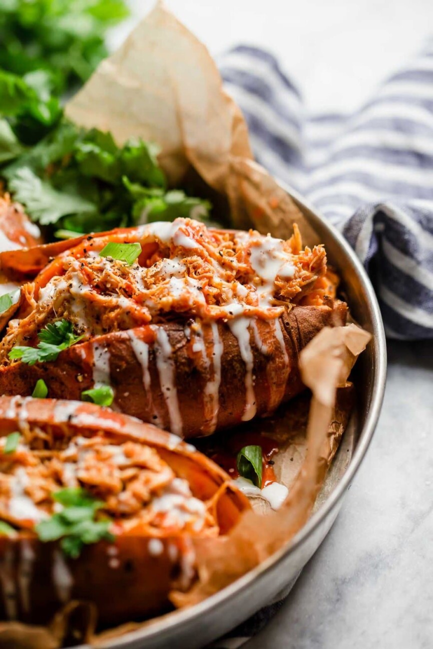 Slow Cooker Buffalo Chicken