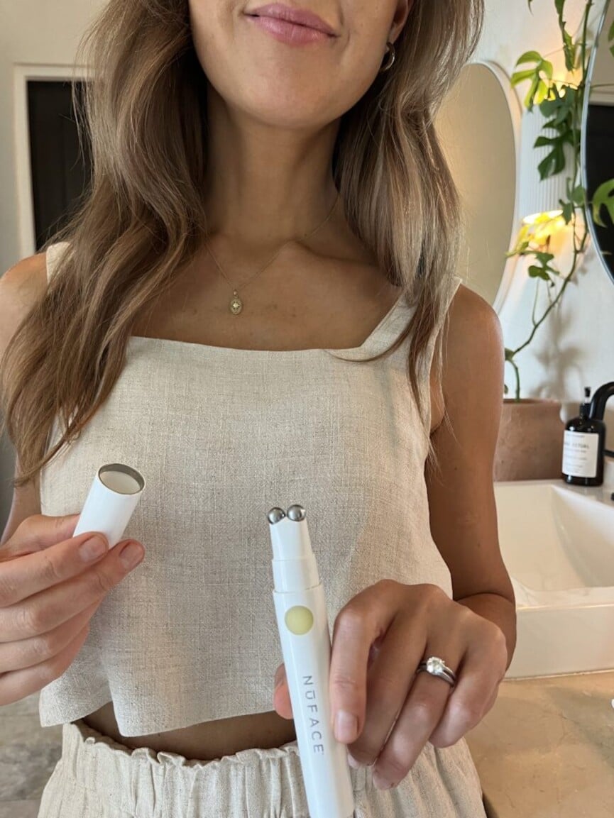 Camille Styles nuface microcurrent device
