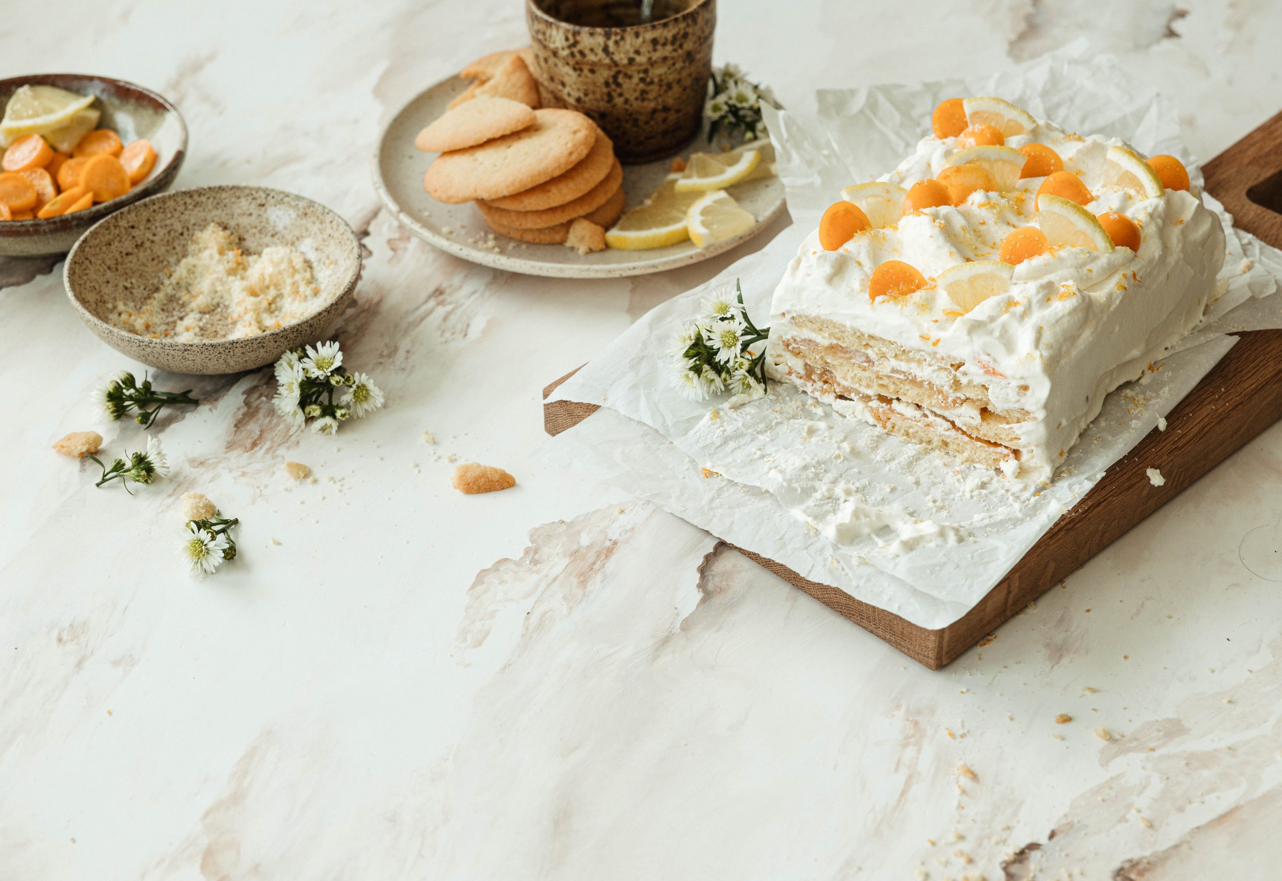 no-bake lemon icebox cake