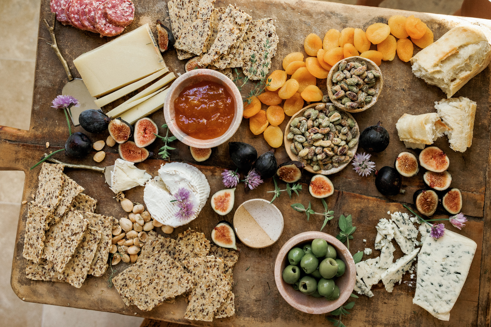 summer cheese board