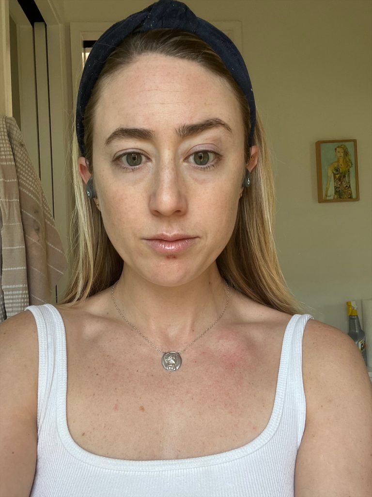 caitlin clark wearing no make_best powder foundation