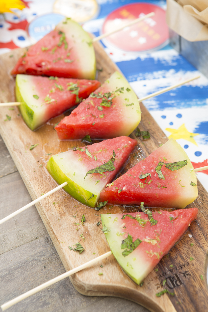 Tequila-Infused Watermelon Pops