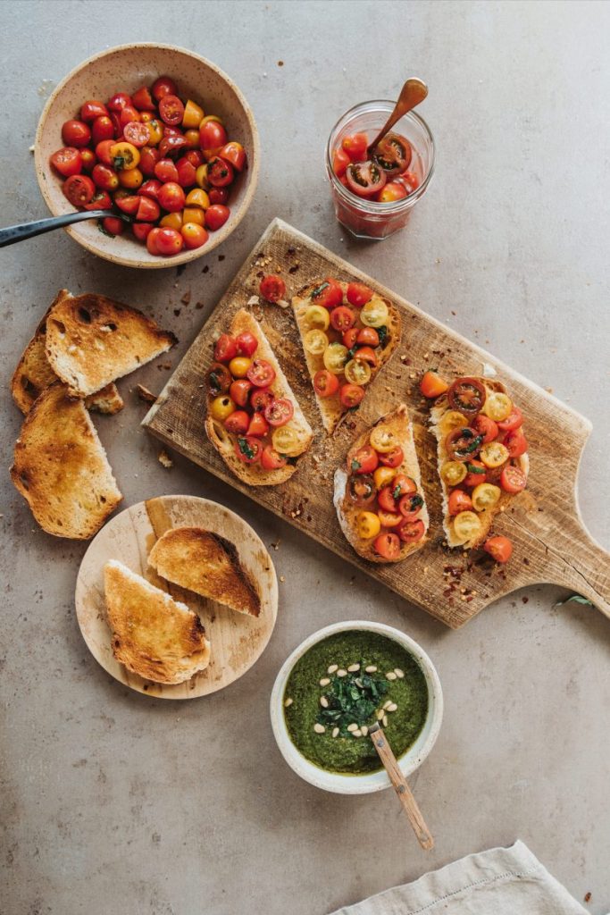 Vegan Pesto_high protein vegetarian meals