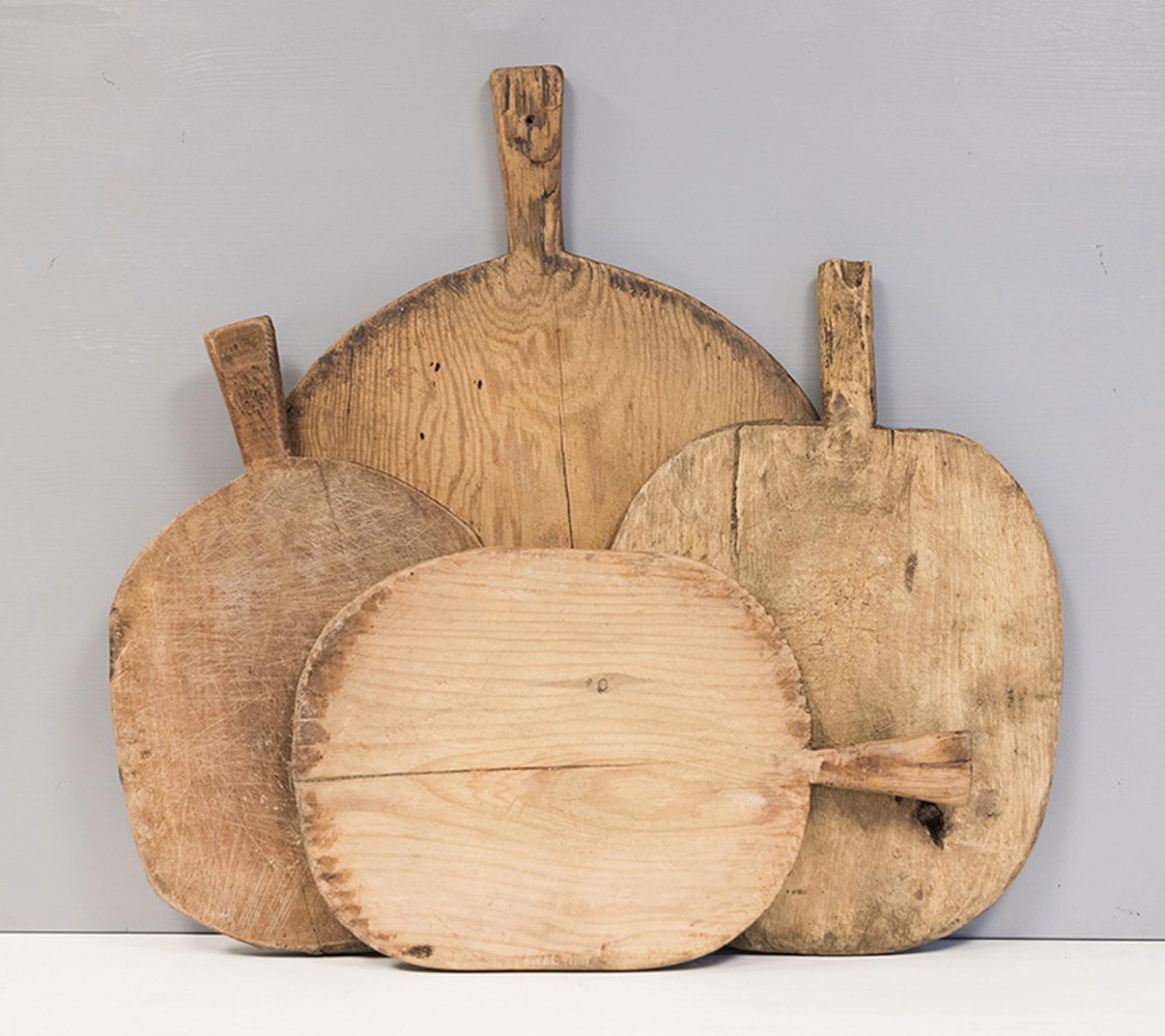 Found Antique Decorative Board
