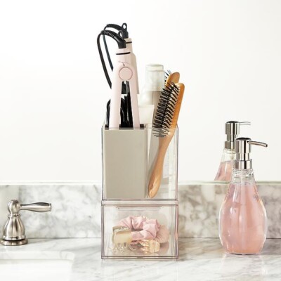 Hair makeup station.